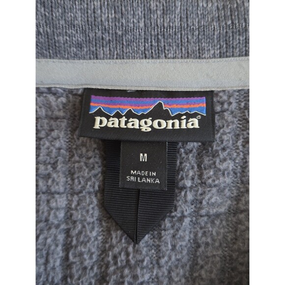 Patagonia Better Sweater Coat Womens Medium Gray Mock Neck - Picture 3 of 7